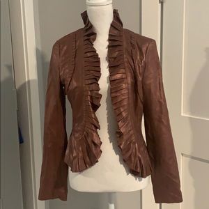 💥BOSTON PROPER GENUINE LEATHER BEAUTIFUL JACKET